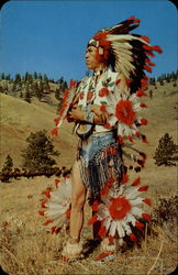 Pascal Charlo, Flathead Indian Postcard