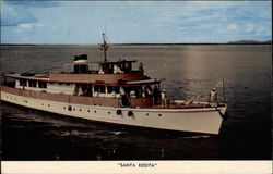 Grace Line Diesel Yacht "Santa Rosita" Postcard