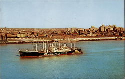 Harbor Tugs Postcard