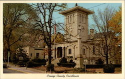 Orange County Courthouse Virginia Postcard Postcard