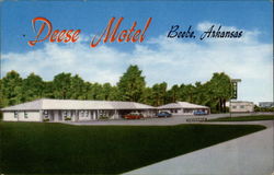 Deese Motel & Restaurant Beebe, AR Postcard Postcard