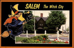 The Witch City Postcard