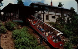 Mt. Manitou Incline Railway Postcard