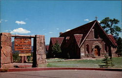 Our Lady of the Mountain Catholic Church Eates Park, CO Postcard Postcard
