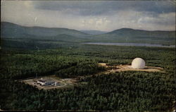 Bell Telephone System's Earth Station Postcard