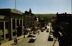 Main Street Bristol, CT Postcard Postcard
