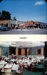 Caruso's Restaurant on Canandaigua Lake Postcard