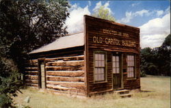 Colorado's first Capitol Building Postcard