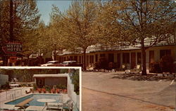 Sonora Motor Hotel - Highways 108 and 49 California Postcard Postcard