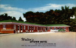 Walter's Uptown Motel Postcard