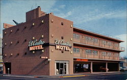El Centro Motel, exterior view Postcard