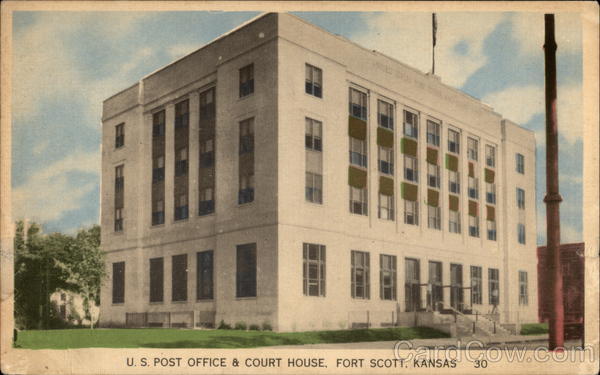 U.S. Post Office & Court House Fort Scott Kansas