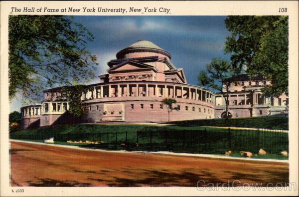 The Hall of Fame at New York University, New York City