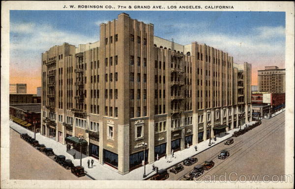 J. W. Robinson Co., 7th & Grand Ave Los Angeles California