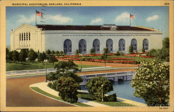 Municipal Auditorium Oakland California