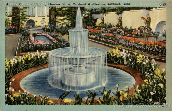 Annual California Spring Garden Show, Oakland Auditorium