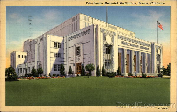 Fresno Memorial Auditorium California