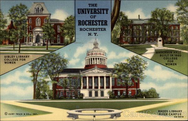 The Unviersity of Rochester Rochester N.Y New York
