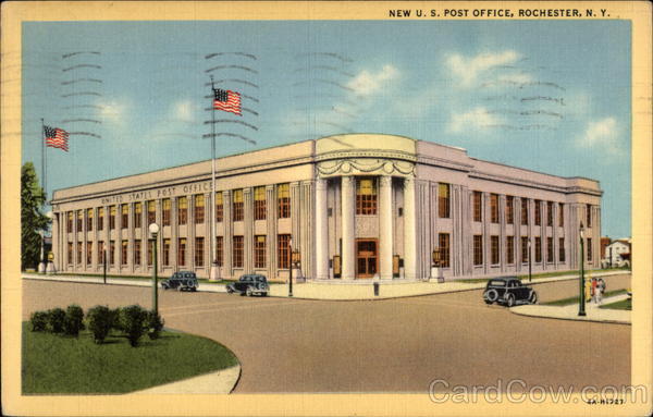 New U.S. Post Office Rochester New York