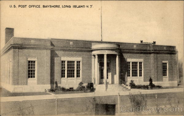 U. S. Post Office Bay Shore New York