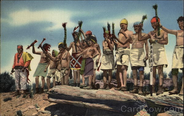 Navajo Fire Dancers Native Americana