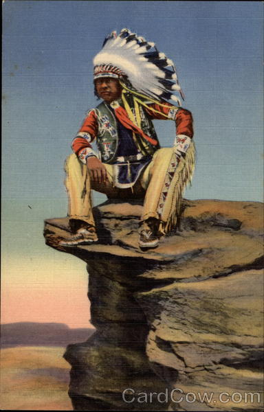 The Young Indian Scout Native Americana