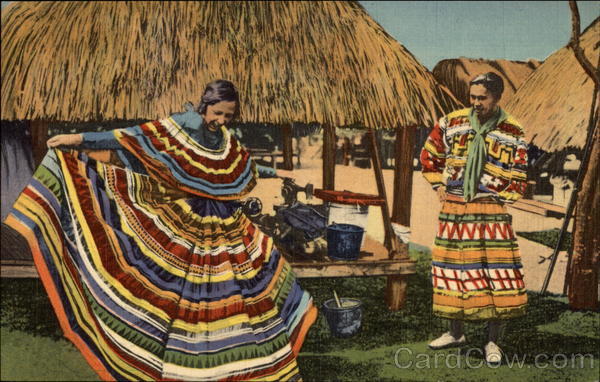 Seminole Indian Bride Florida Native Americana