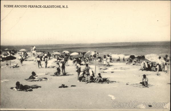 Scene around Peapack Gladstone New Jersey