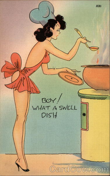 Boy! What a Swell Dish Swimsuits & Pinup