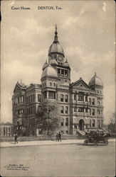 Court House Denton, TX Postcard Postcard