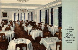 New Amsterdam Room, Hotel Moraine Postcard