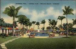 The Sands Hotel Miami Beach, FL Postcard Postcard