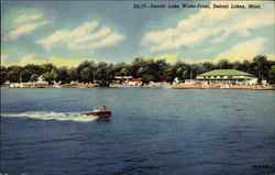 Detroit Lake Water-Front Postcard