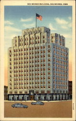 Des Moines Building Iowa Postcard Postcard