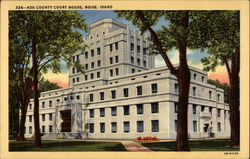 Ada County Court House Postcard