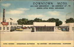 Downtown Motel Postcard