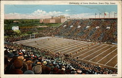 University of Iowa Stadium Iowa City, IA Postcard Postcard