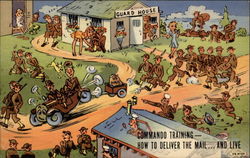 Commando Training -- How to deliver the Mail...and live Postcard