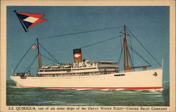 S.S. Quirigua Steamers Postcard Postcard