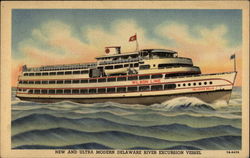 Delaware Belle Riverboats Postcard Postcard