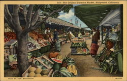 The Original Farmers Market Postcard