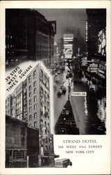 39 Steps West of Times Square New York, NY Postcard Postcard