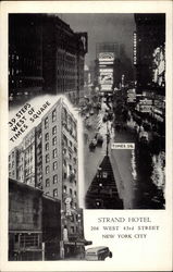 39 Steps West of Times Square Postcard