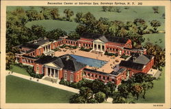 Recreation Center at Saratoga Spa Postcard