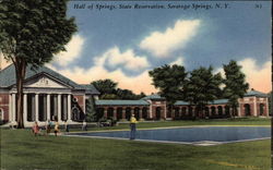 Hall of Springs, State Reservation Postcard