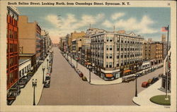 South Salina Street Syracuse, NY Postcard Postcard