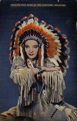 Princess Pale Moon of the Choctaws Postcard