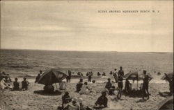Scene Around Normandy Beach Dover Beaches North, NJ Postcard Postcard