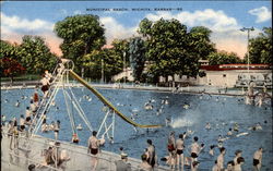 Municipal Beach Postcard