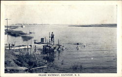 Inland Waterway Postcard